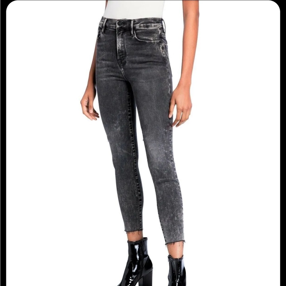 FRAME High Rise Cigarette Jeans